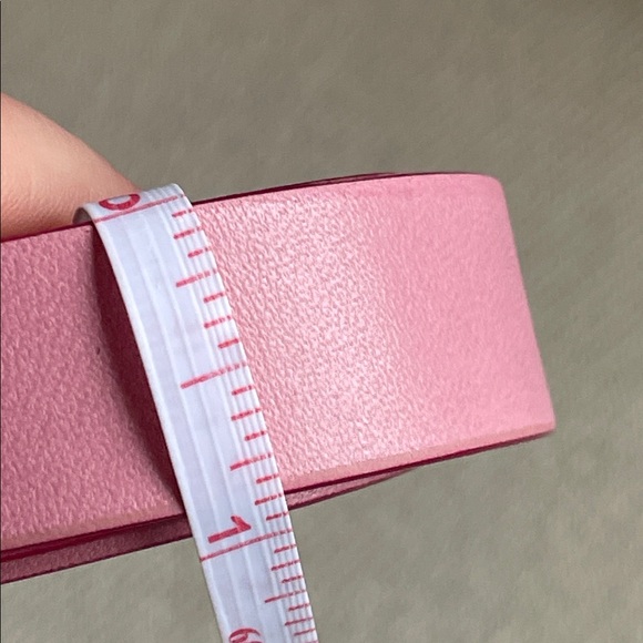 John Fluevog Pink Leather "Belt of Truth" – Size 36 (Fits 35"-38") – New - Picture 9 of 9